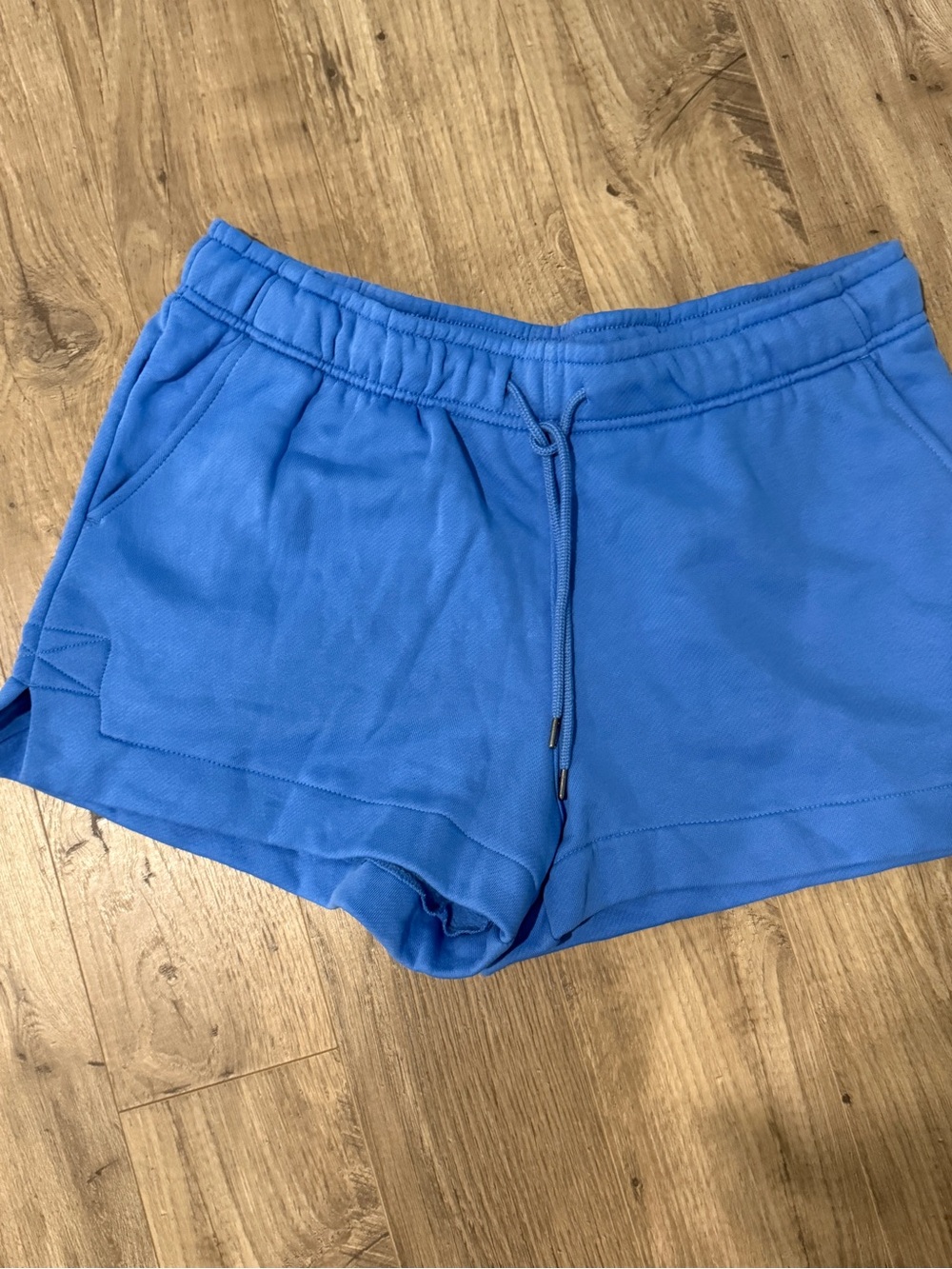 Women’s Casual Drawstring Shorts in Bright Blue